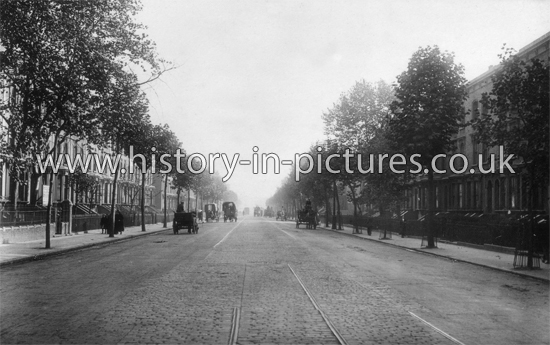 Burdett Road, Bow, London. c.1910